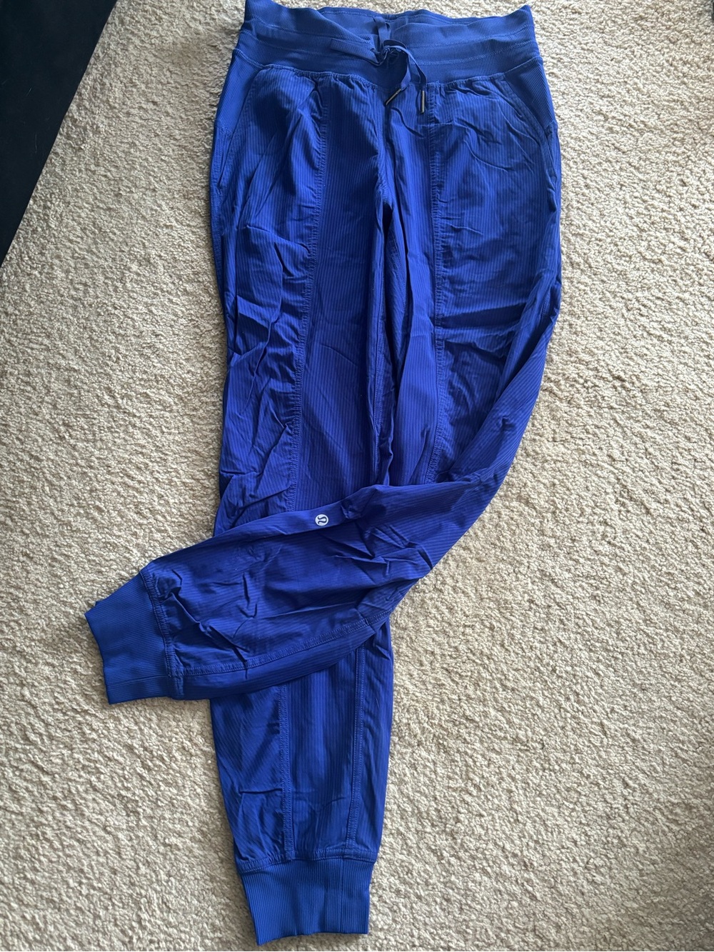 SOLD Women’s dance studio Jogger Pants in Royal Blue